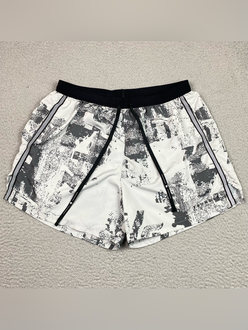 YoungLA Running Shorts Men's Size L Ultralight Linerless Breathable Athletic EUC